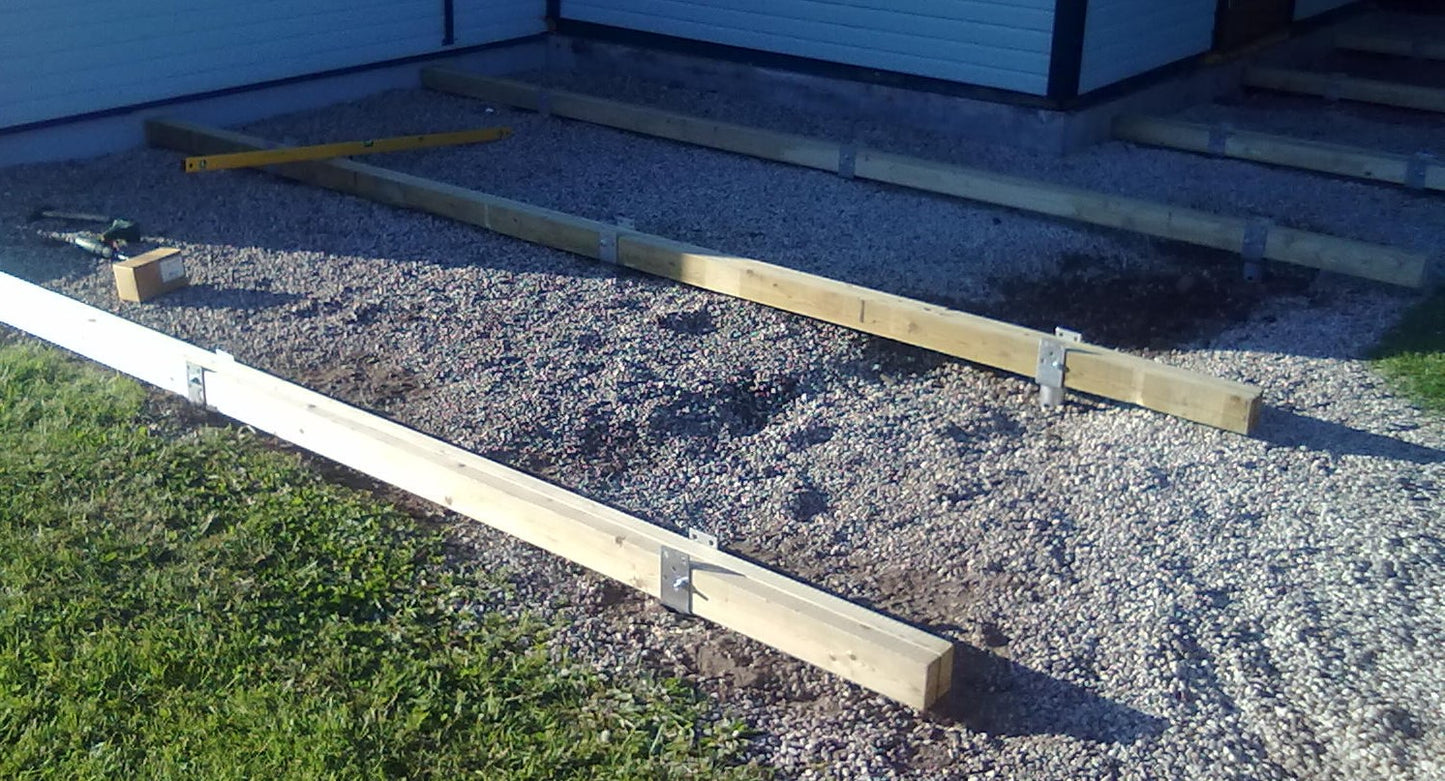 Kruvivundament 76x1000mm KZN prussikingaga