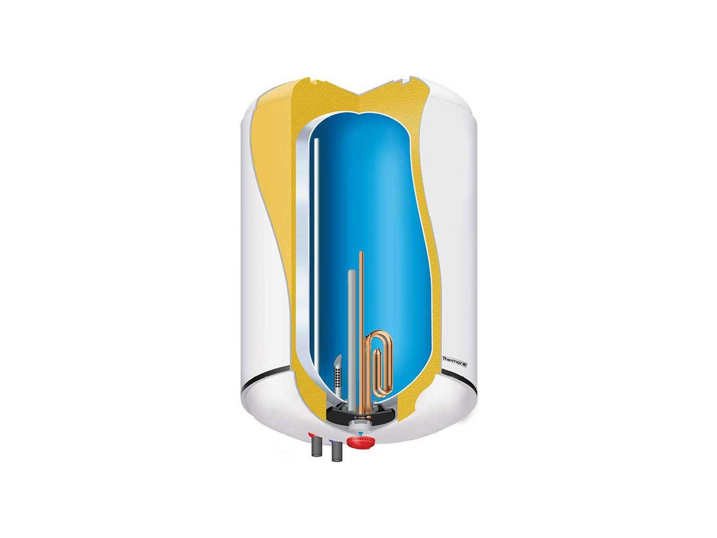 Elektriboiler THERMOR 10L valamu alla 2,0kW