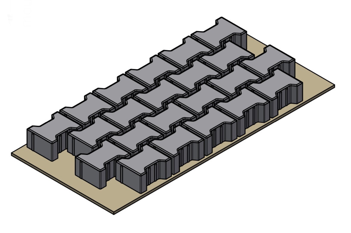 Sillutuskivi Niidirull 100 / täisalus 7.2m²