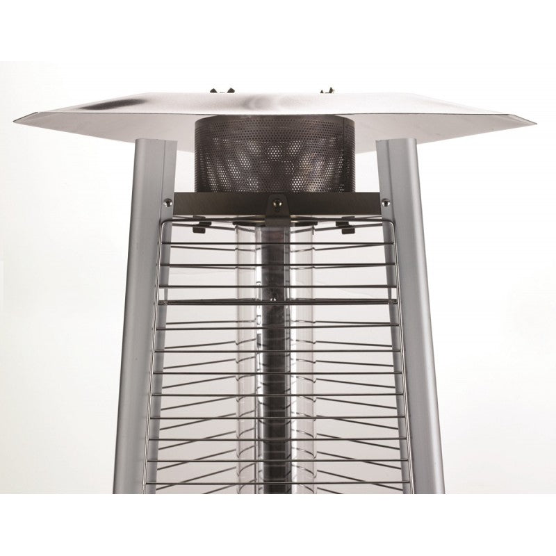 Terrassisoojendi / valgusti roostevaba korpusega