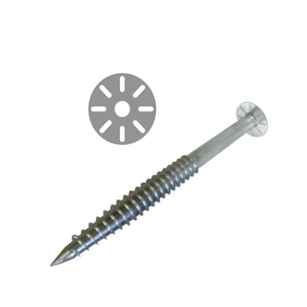 Kruvivundament, 76x1400mm KZN + montaaziplaat