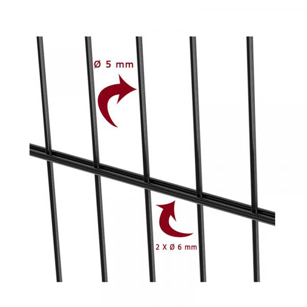 2D Keevispaneel 6/5/6 RAL6005 roheline