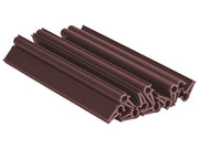Aialindi kinnitusklamber 10 tk RAL8011 pruun