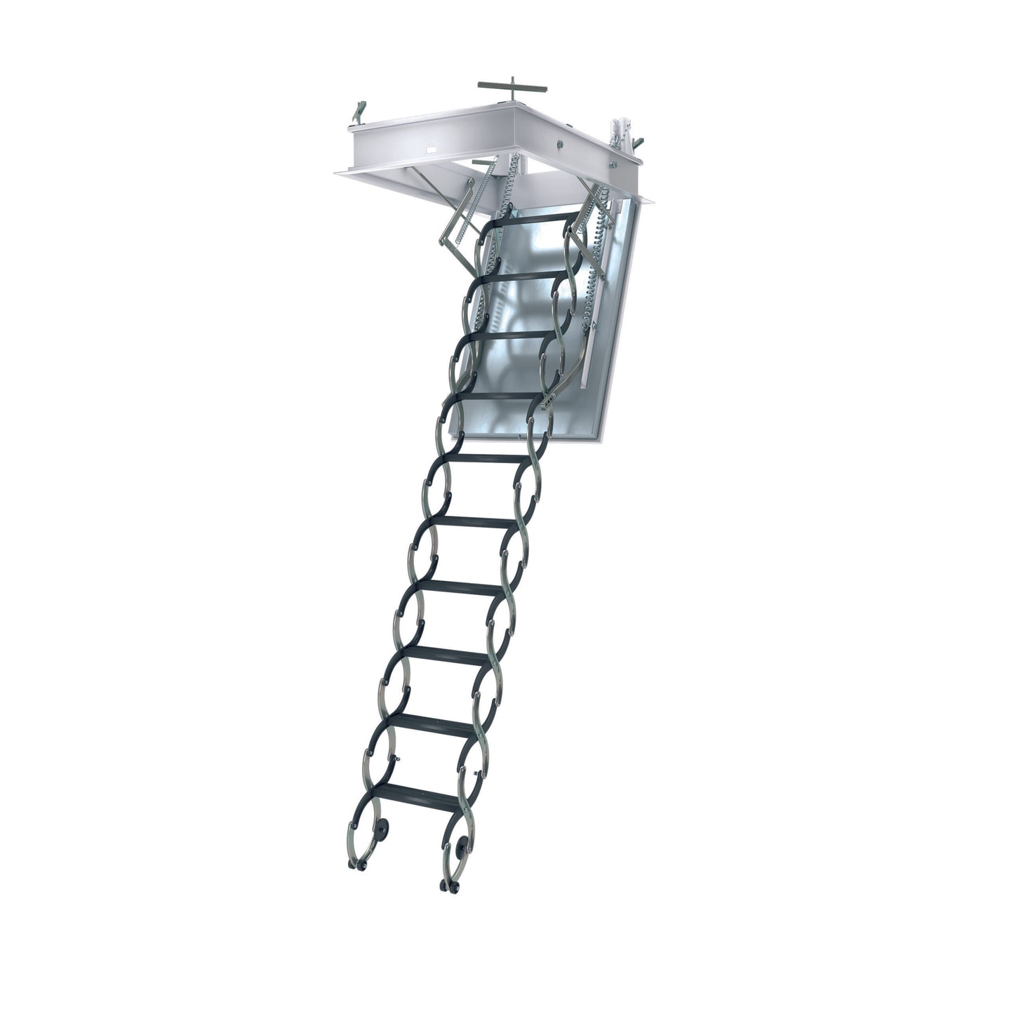 Pööninguluuk metallist käärredeliga FAKRO LSF EI60 U=1,8 W/m²K