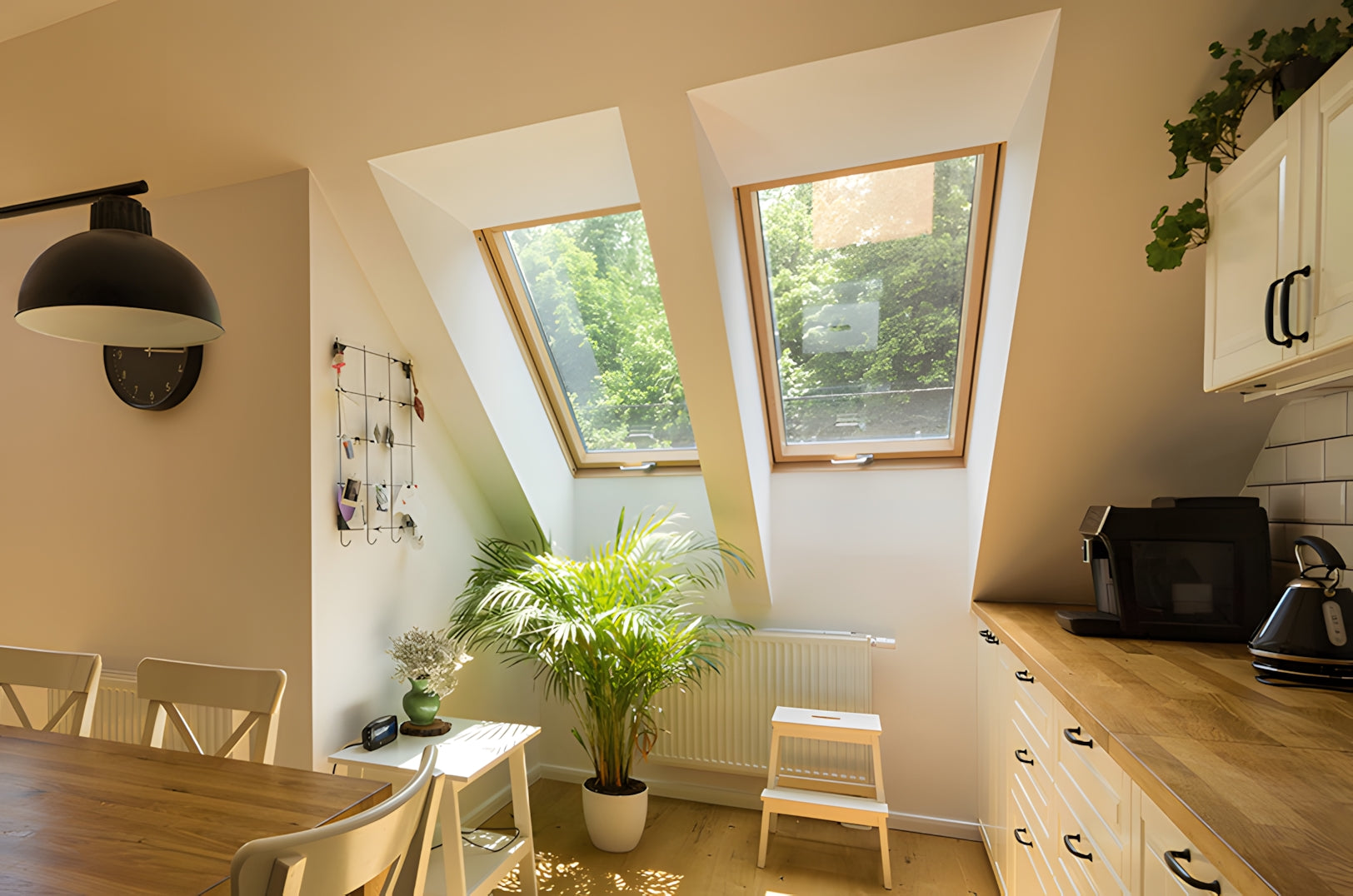 Katuseaken FAKRO Greenview PTP-V, Valge PVC