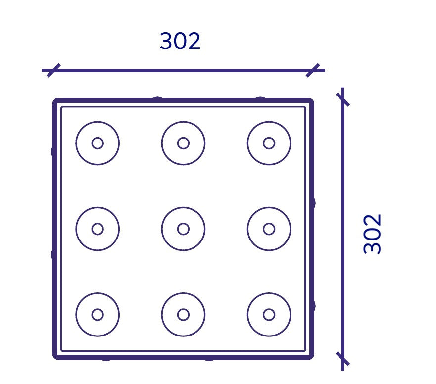 Teeplaat hoiatav mõõdud