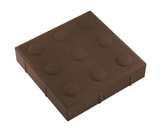 Teeplaat hoiatav pruun