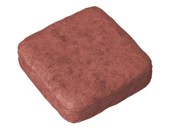 Tänavakivi Kehra Klassik Retro sillutuskivi punane