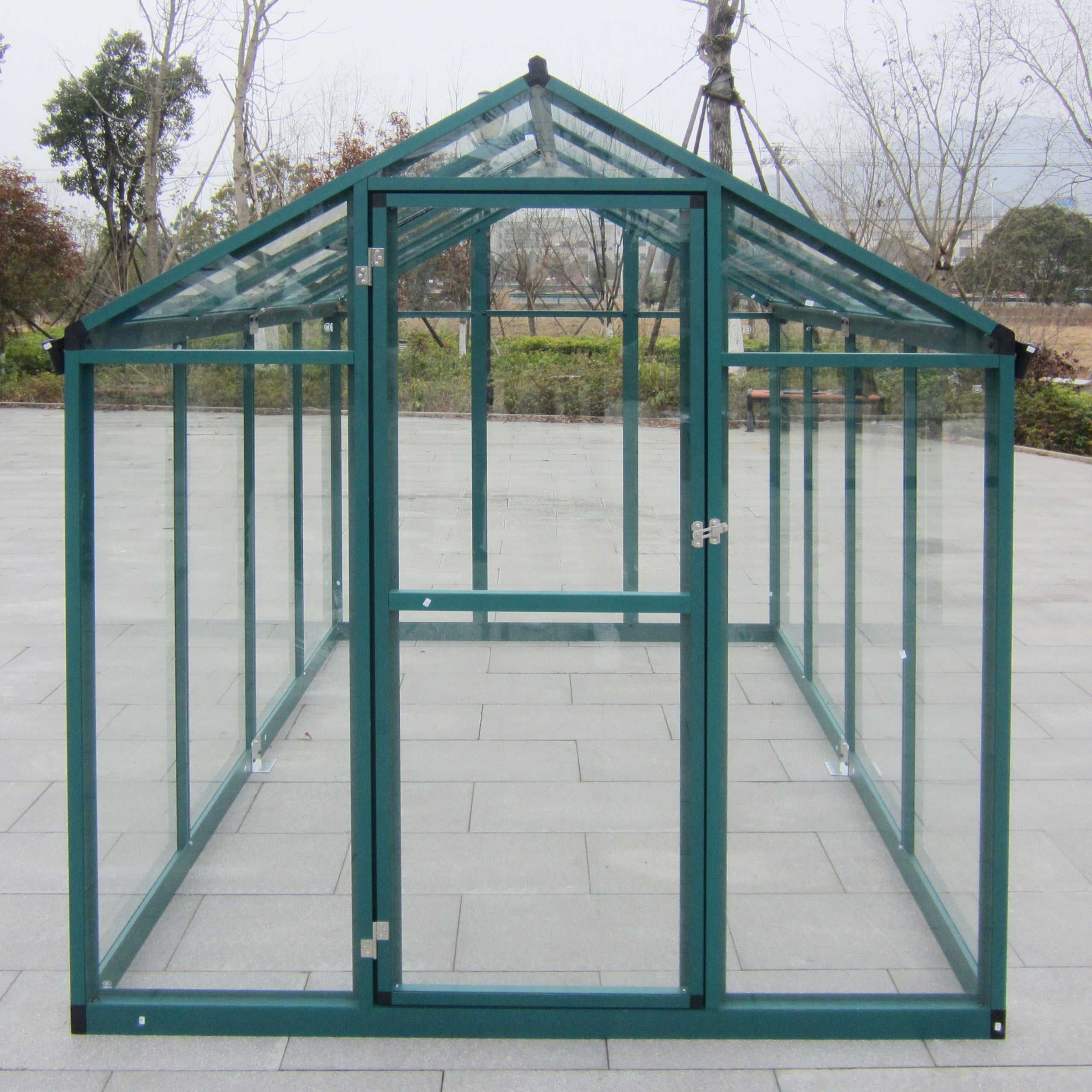 Klaaskasvuhoone 4,3m² Roheline