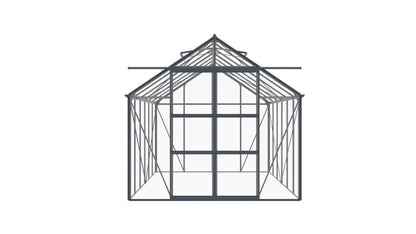 Klaaskasvuhoone 8,94m² Elegant Hall