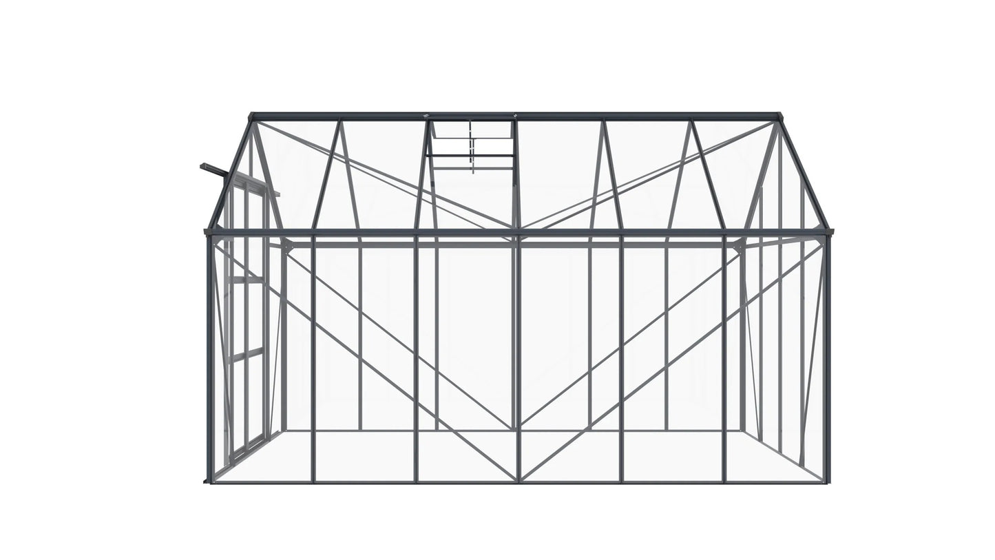 Klaaskasvuhoone 8,94m² Elegant Hall