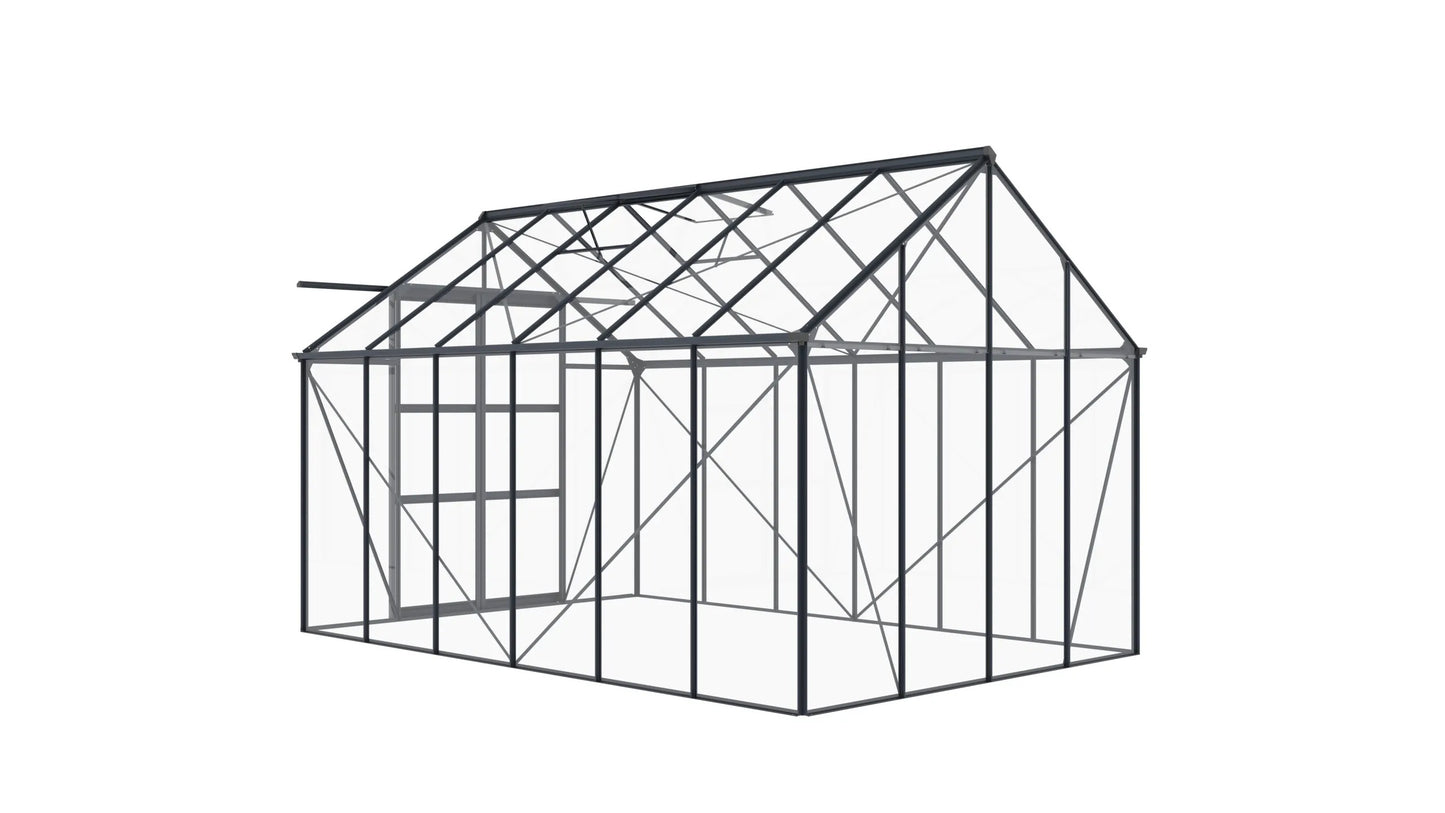 Klaaskasvuhoone 8,94m² Elegant Hall