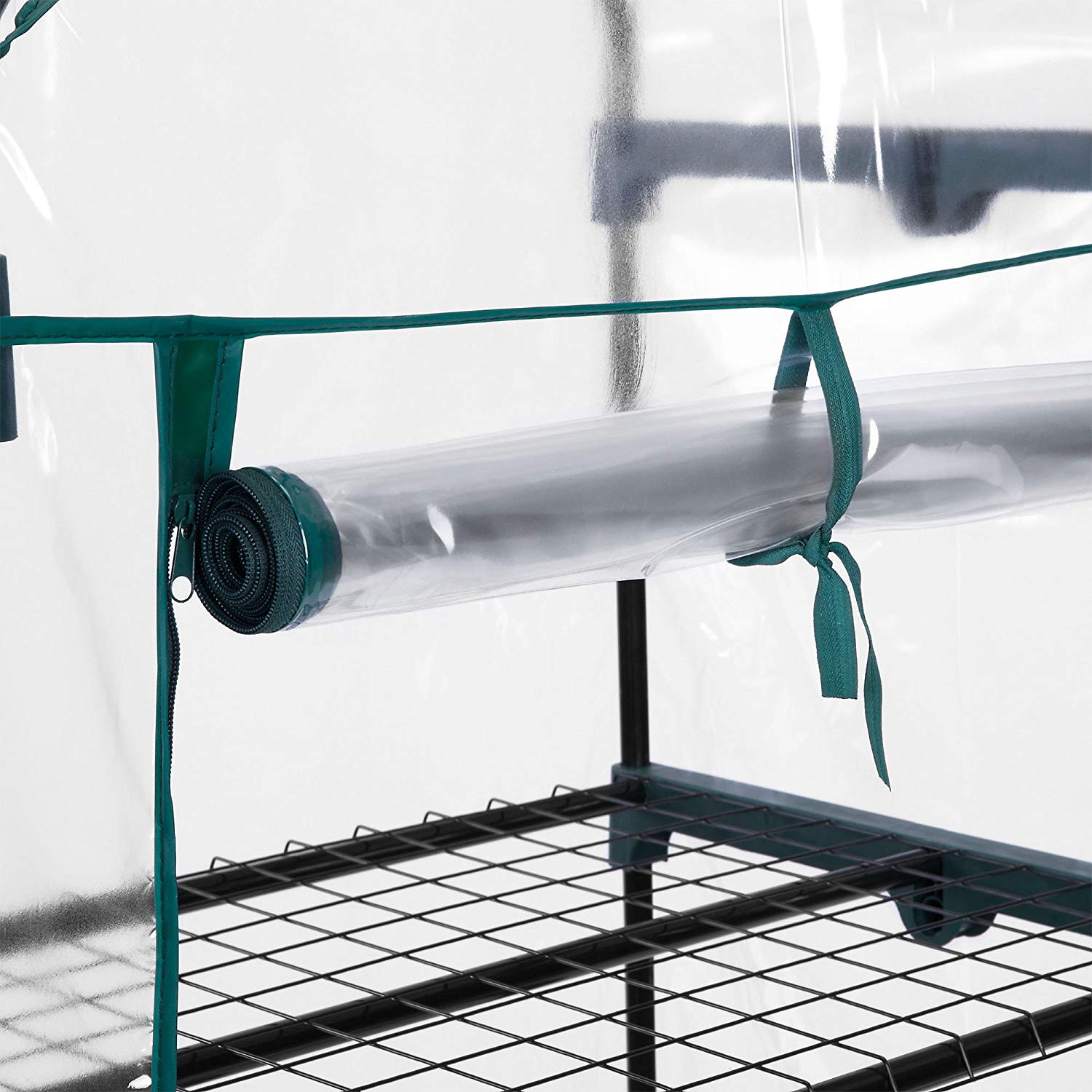 Mini kilekasvuhoone 3-riiuliga rõdule