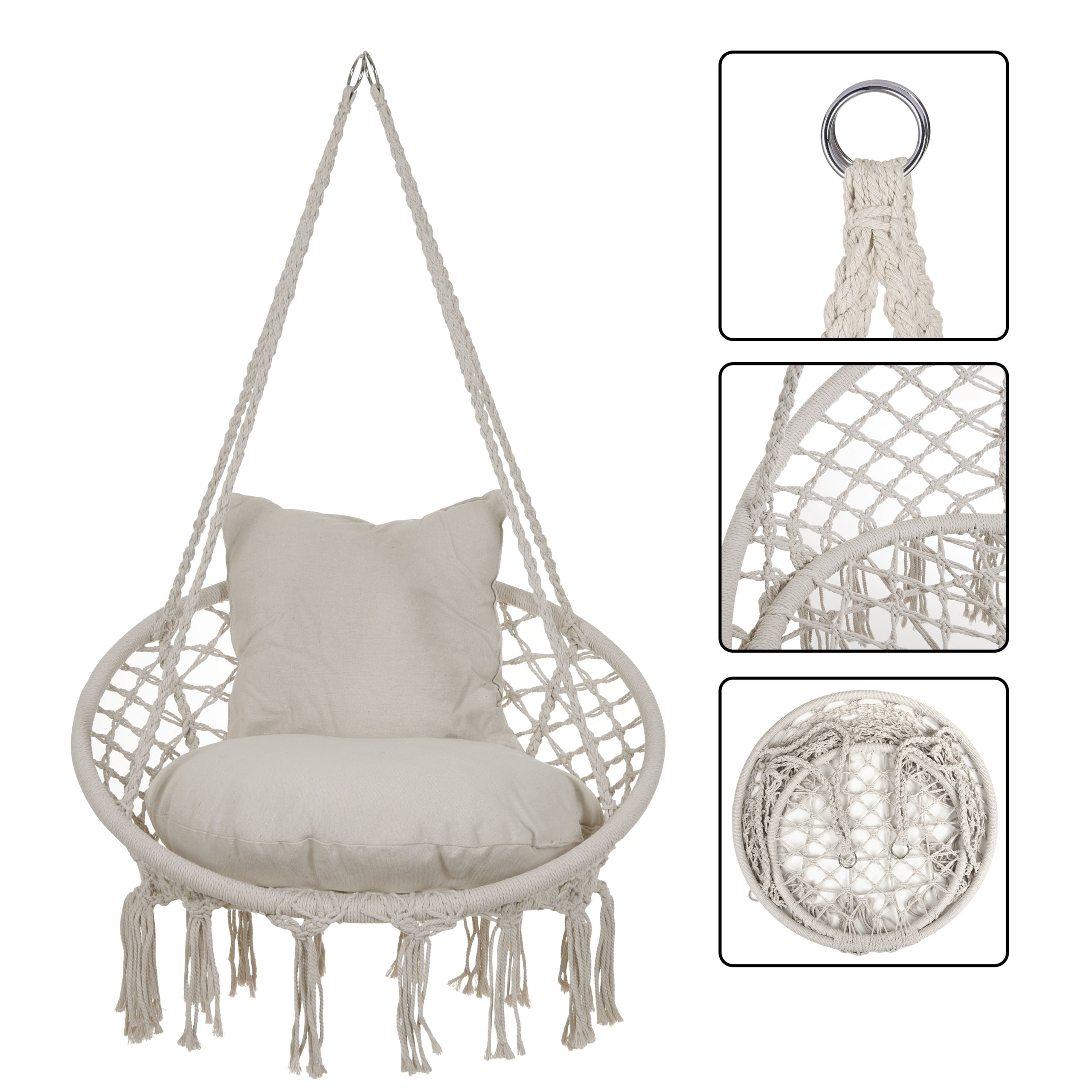 Ripptool patjadega, valge