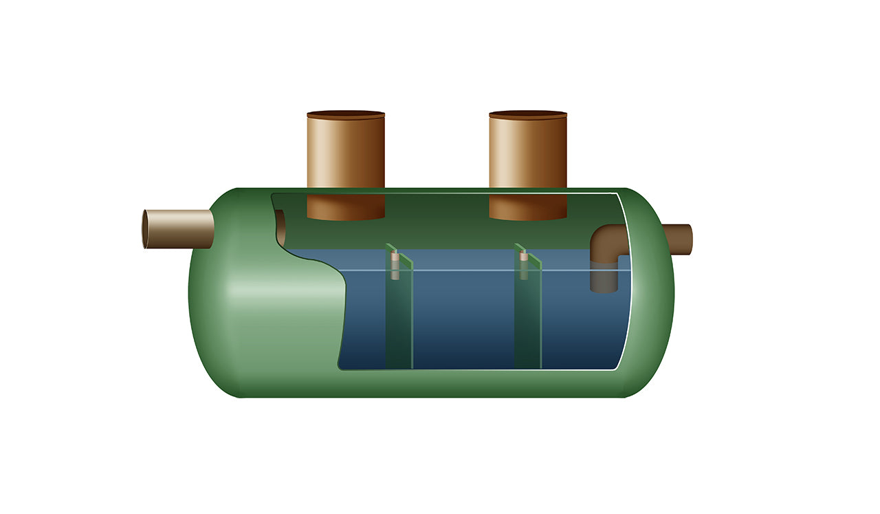 Septik 5m³ / 8-10 inimesele (∅1100, L5400mm)
