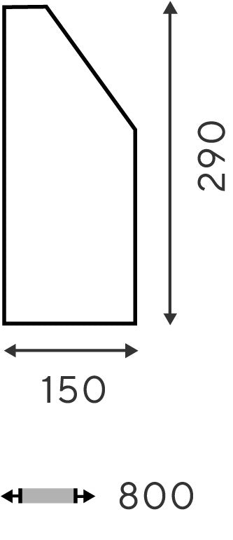 Sõidutee äärekivi mõõdud