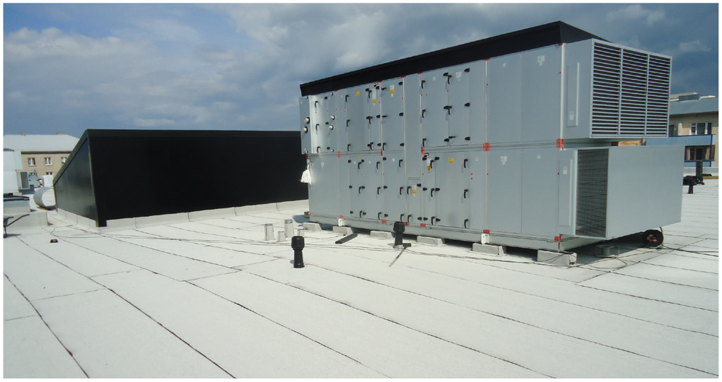 SBS pealiskate TECHNOELAST EKP 5500 1x8m / 8m² Valge puistega TL1