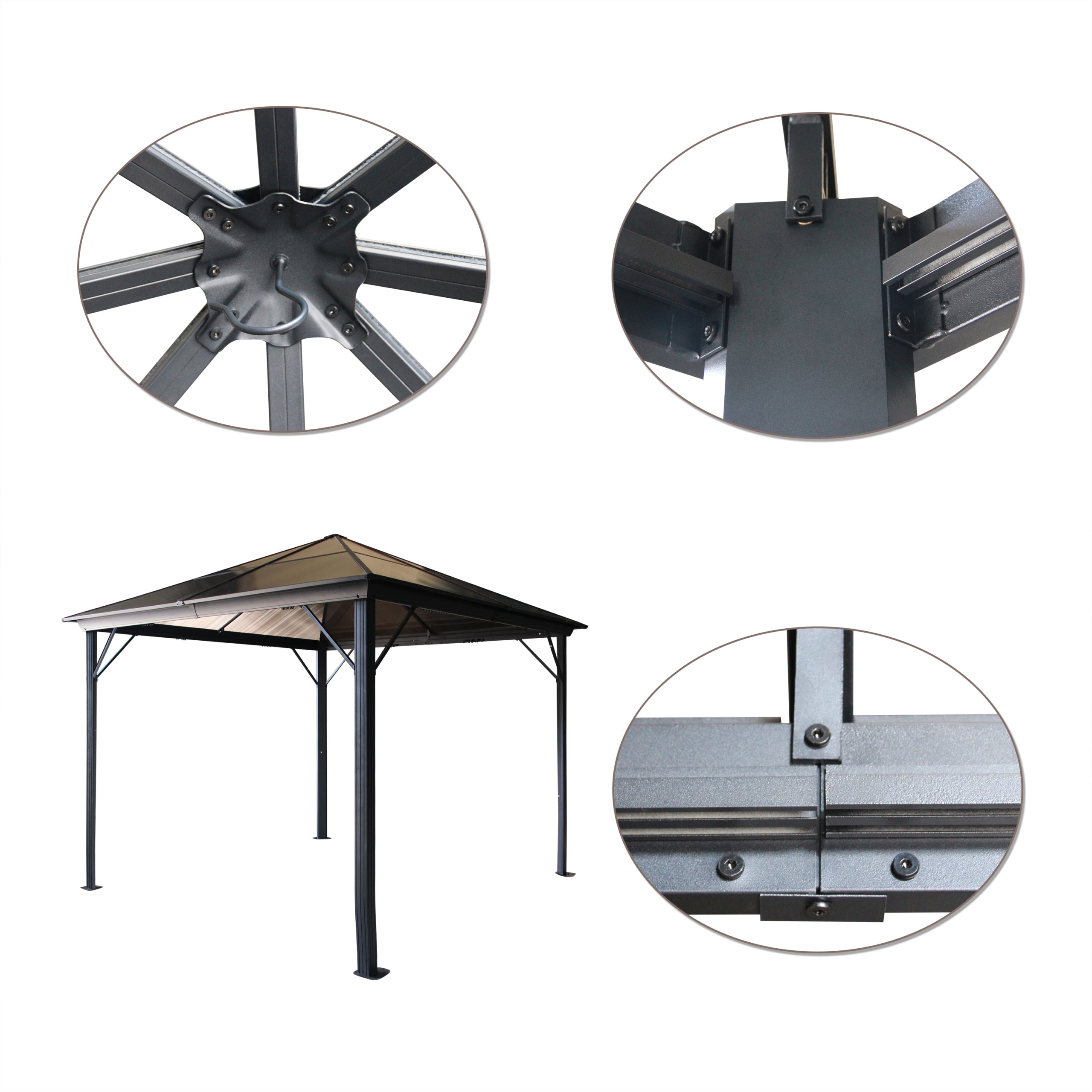 Varikatus Sevilla 3x3m Beež