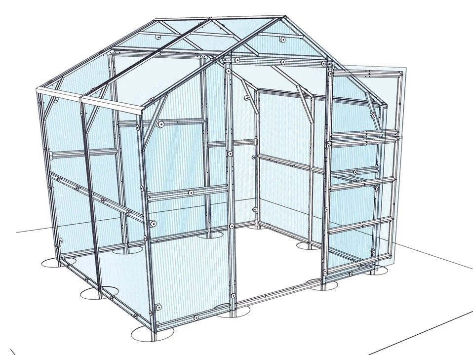 Kasvuhoone KLASIKA BERNARD