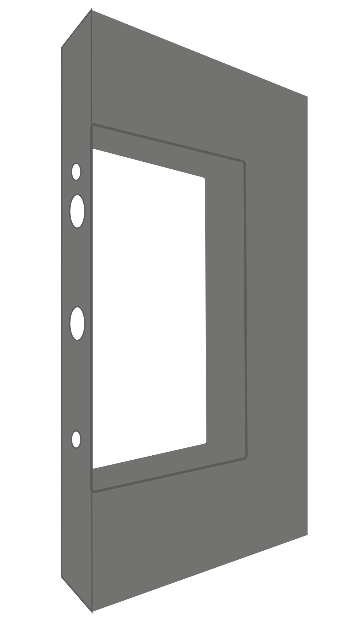 Luku raam väravaraamile Locinox roheline RAL6005