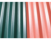 PVC trapetsplaat punane ja roheline