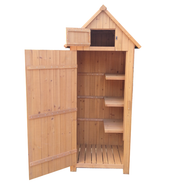 Aiatarvete kapp terrassile 77x54,3x179cm VIILKATUSEGA