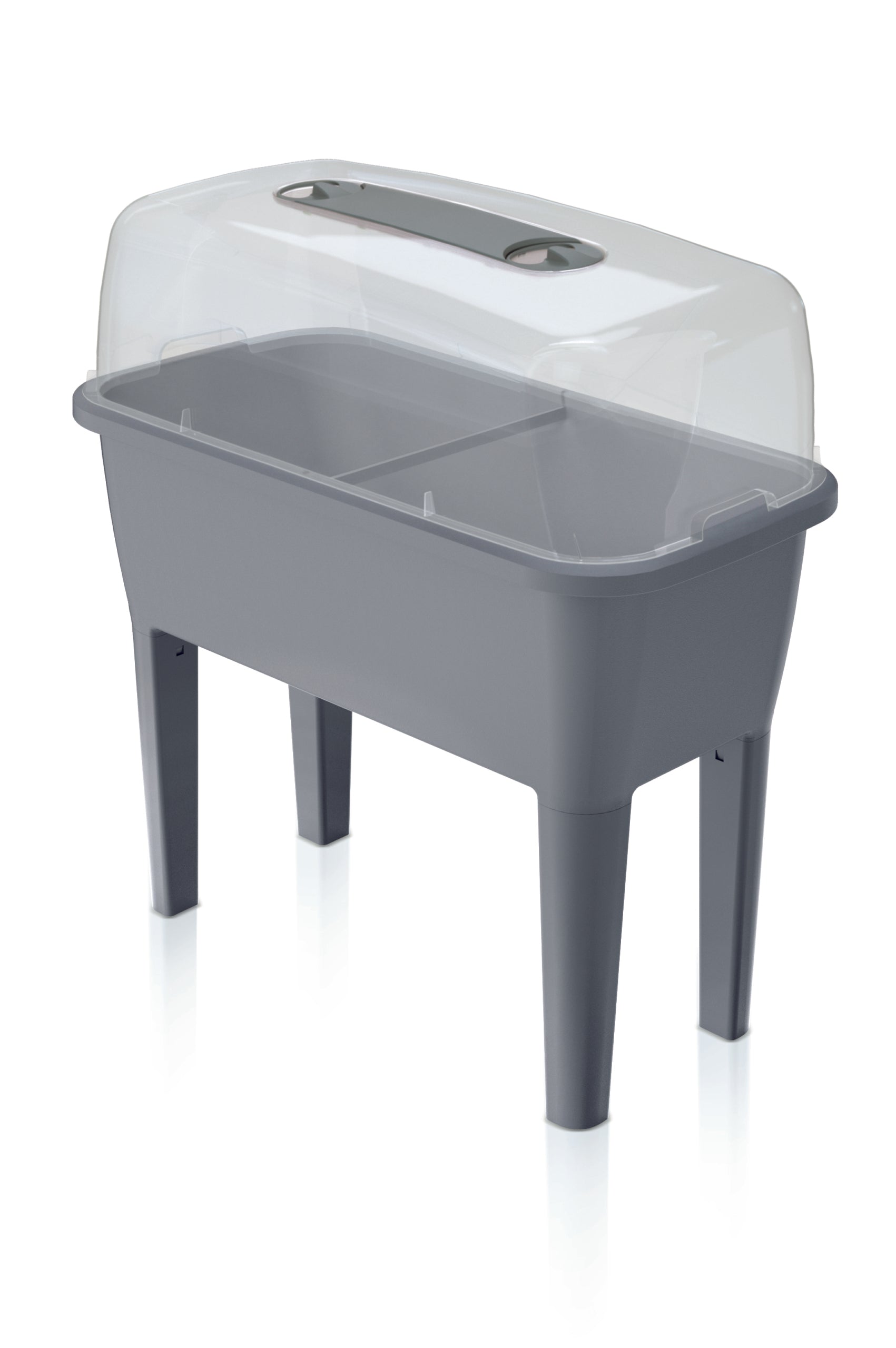 Minikasvuhoone jalgadega hall VÄIKE