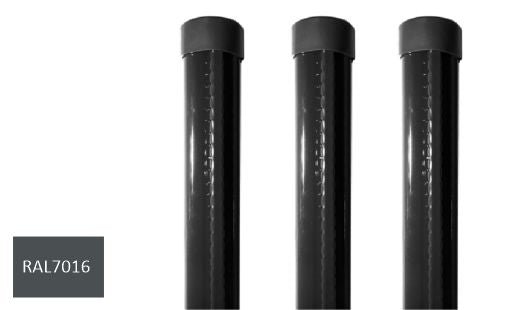 Aiapost profiilpost 48mm hall RAL7016